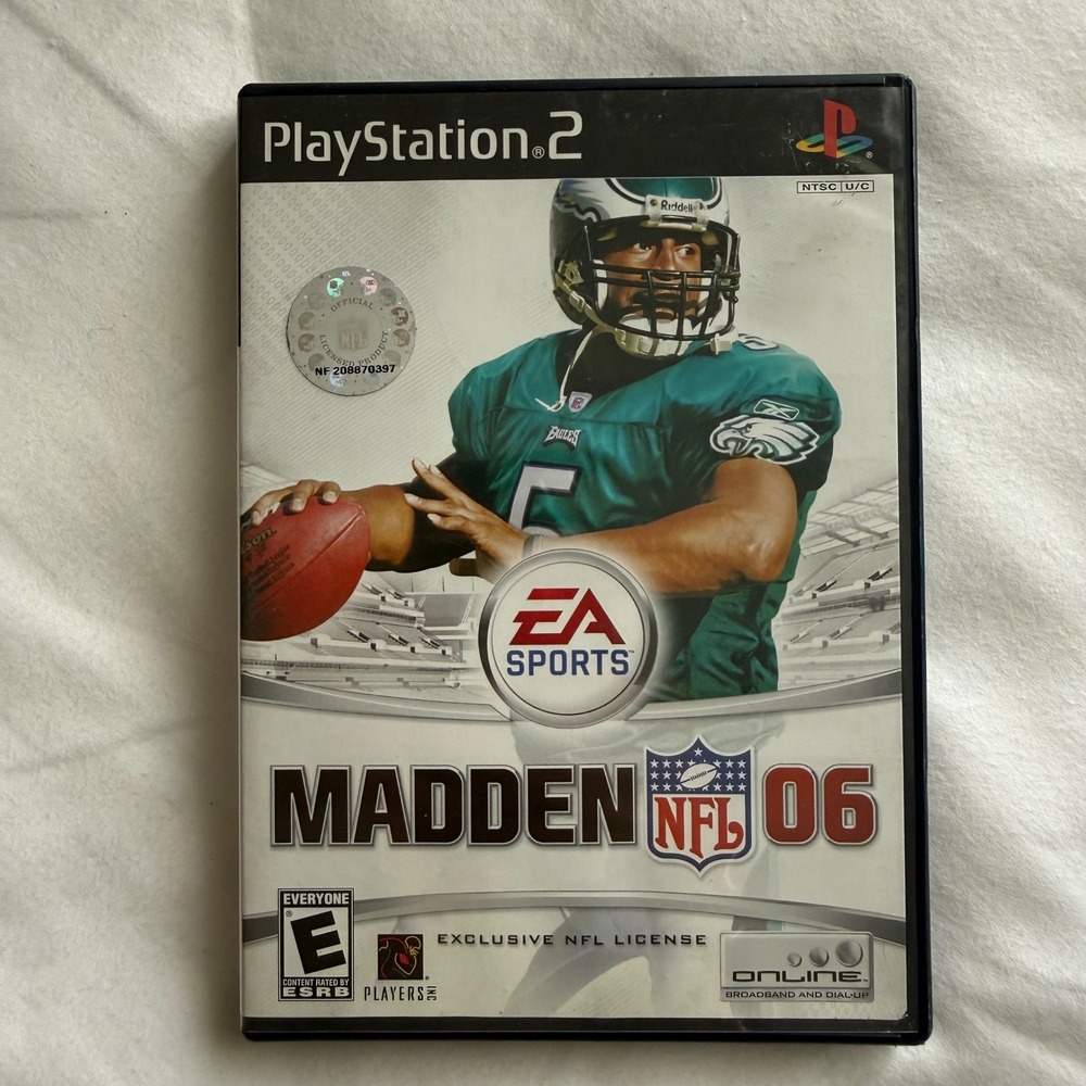 Madden NFL 06 Sony PlayStation 2 PS2 EA Sports Complete CIB Flawless